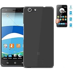 funda TPU LISA Negra para Zte Blade A506 (5.2) + Protector Cristal Templado