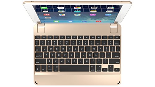 Brydge 9.7 QWERTZ Aluminium Bluetooth Tastatur für iPad Air, Air 2 & iPad Pro 9,7″ – Gold - 3