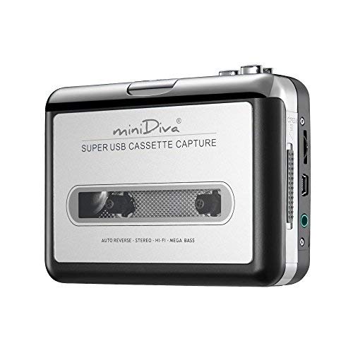 Preisvergleich Produktbild Minidiva Kassetten-to MP3 CD PC-Konverter Konverter ¨¹ber USB