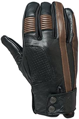 WCC - GRUNGE LEATHER RIDING GLOVE - Tobacco brown (XX-Large)