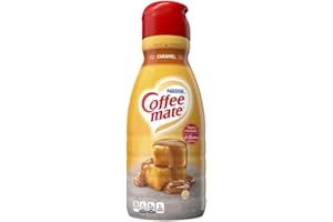 GROCERIESRUS Coffee mate Caramel Liquid Coffee Creamer - 32 fl oz (946ml)