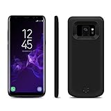 [Bietet 150 % längere Akku-Lebensdauer für Ihr Handy]: Die Ladehülle mit einer leistungsstarken 5.000 mAh Kapazität für das Samsung Galaxy S9 bietet zusätzliche 150 % mehr Power, damit Ihr Handy den ganzen Tag aufgeladen wird. Zusätzliche 18+ Stunden Sprechzeit oder 12+ Stunden Web-Browserzeit. Ein Power-Key ermöglicht es Ihnen, die Batteriehülle einfacher ein- und auszuschalten.