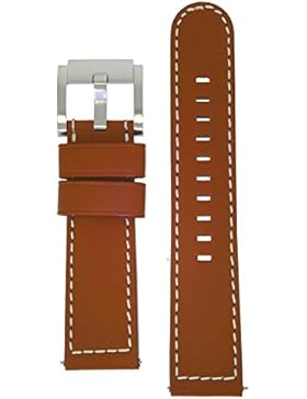 TW Steel Marc Coblen Armband Uhrenband Uhrenarmband Leder 22 MM Braun LB_BR_S
