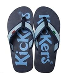 Kickers klásico Kickers Hombre Unisex Chanclas Azul Marino/Azul