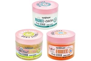 GENERIC Soap Glory Body Scrub Bundle 300ml (Pack of 3) | Call of Fruity, Magnifi-Coco & The Real Zing | Exfoliating & Nourishing for Smooth, Radiant Skin