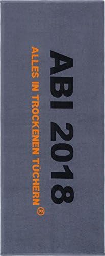 Egeria AbI 2018 L Leisure L 75x180 cm L Bath Towel Beach Towel L Grey Orange