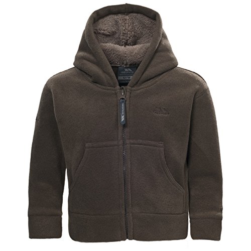 Trespass Baby Boys Alejandro Full Zip Fleece Jacket (18/24 Months) (Chocolate)