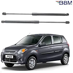 BBM Heavy Duty High Performance car Dicky Shocker/Diggi Lifter Spring compatible with Maruti Suzuki Alto 800 [ Set of 2 ]