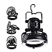 Produktbild RUNACC Campinglampe mit Ventilator Campinglüfter mit Hängehaken Außenzeltleuchte, 18 LEDs Perfekt für Camping und Reisen, batteriebetrieben