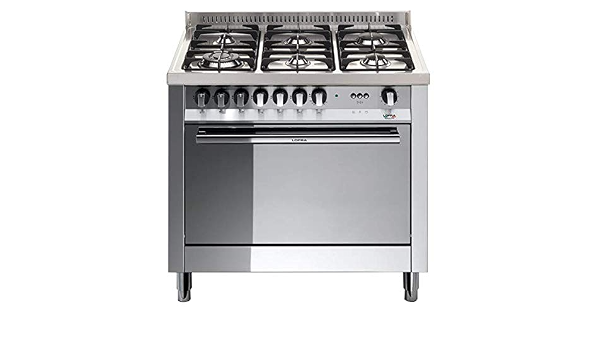 LOFRA CUCINA MG96GV/Cis INOX 90X60 GAS V TUTTOFORNO A GAS VENTILATO DA  64LT,4F+TRIPLA CORONA : Amazon.it: Grandi elettrodomestici