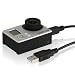 Produktbild Wicked Chili Mini-USB 2.0 Hi-Speed Datenkabel mit geradem Stecker auf USB Buchse für GoPro Hero 4/3+/3/2/1 - Black/Silver (180cm Kabel für Synchronisation am PC & Mac mit Ladefunktion)