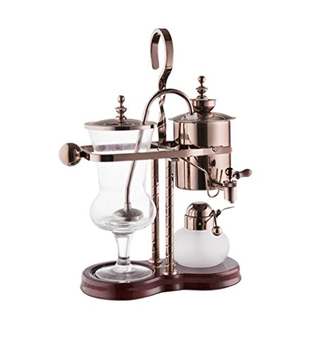 GELNGW Belgien Luxus Royal Family Vakuum-Kaffeebereiter 450ml, (Kupfer)
