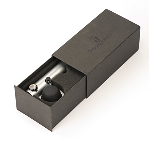 Handpresso 48256 Wild Hybrid Tragbare Espresso-Maschine, Aluminium, 22 x 9,5 x 7 cm, silberfarben - 5