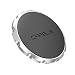 Produktbild Telefon Autohalterung magnetisch,Sopear Mini Flat Universal Magnetic Car Phone Mount Holder Stand for iPhone 8 X 7 7s 6 6s Plus 5s Samsung Galaxy Huawei Silber