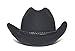 Westernhut Chuck 100% Wool Felt -  black - Small