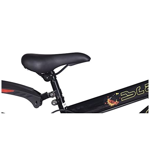 Hero Blast 20T Kids Cycle with mudgaurds | Black | Easy Self assembly | Cycle for age 7 to 10 years boys and girls 12 Inches, Rigid - Image 4