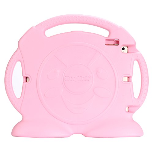 iPad Air 2 Schale, iPad Air 2 Cover, DeeMall Shock Proof Convertible Handle mit Kickstand Kinder freundliches Schutz Fall for Apple iPad Air 2 /iPad 6 Tablet – Thomas Pink - 2