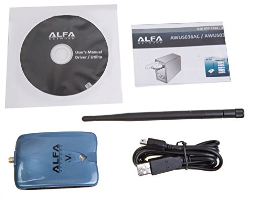 Alfa AWUS036NHV 802.11b / g / n Langfris Rang USB Adapter - 6