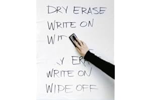 MAGNOSPHERE Feuille magnétique blanc effaçables à sec - 0,6mm x 50cm x 100cm - Plaque magnétique - Aimant flexible blanche - Caoutchouc aimanté avec revêtement PET - repositionnable sur toutes surfaces métaliques