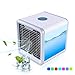 Produktbild JXJ Tragbare Klimaanlage Ventilator, Kleine Persönliche Klimaanlage, Air Personal Space Kühler Mit Befeuchter Und Luftreiniger USB Wiederaufladbare Mini-Tragbare Klimaanlage