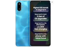 Samsung Galaxy F06 5G, Bahama Blue (4GB, 128GB)