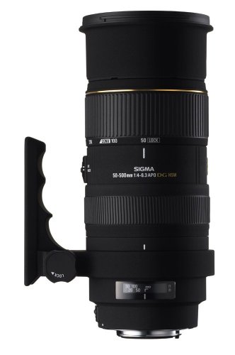 Sigma 50-500mm F/4-6.3 EX DG APO Lens For Sony/Minolta DSLR