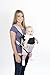 YIBOO Comfortable Breatheable Cotton Baby Soft Carrier(silver)