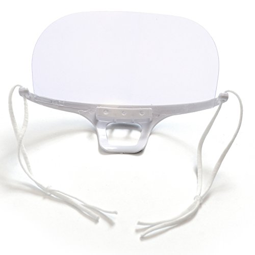 Hygienemaske Mundschutz für Kosmetikstudio Salon Microblading Tattoo Service 1 Stück Farbe weiß, Größe: 14 x 10.5cm Dermal Vital® - 2