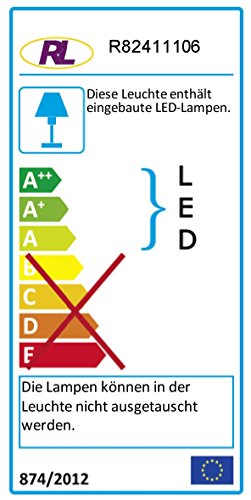 Reality Leuchten Wand-/Deckenspot 1x 4 W SMD-LED inklusive, Durchmesser 9 cm, Höhe 15,5 cm, chrom R82411106 - 2