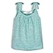 TroiZenfantS Baby Girls 0-24m Joy Plain Vest, Turquoise (Jersey Turquoise), 3-6 Months (Manufacturer size: 6 Months)
