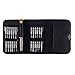 Produktbild Aolvo 25 in 1 Mini-Schraubendreher-Set, professionelle Reparatur-Werkzeug-Kits mit schwarzer Ledertasche für iPhone, iPad, PC Laptop, Uhr, Brille und andere Elektronik
