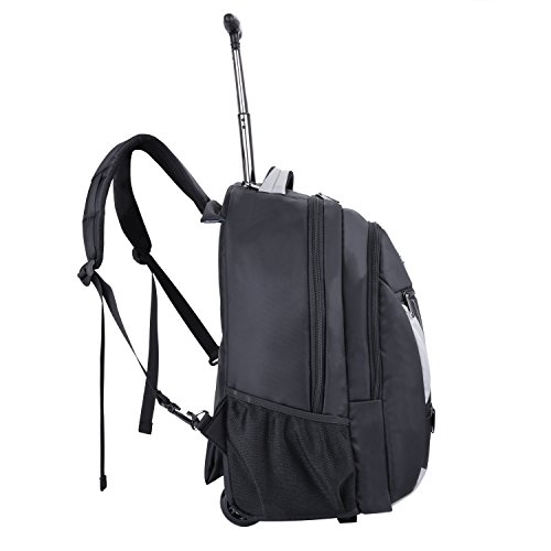 Trolley Rucksack  Coofit Schulranzen Trolley Nylon Schultrolley Business Trolley Laptop Rucks  cke mit Rollen