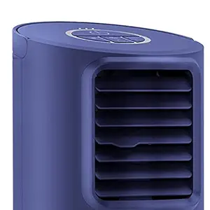 Hansi Mini Air Conditioner Fan Bedroom Air Cooler with Timer EU Plug Purple