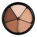 mehron Tattoo CoveRing 5 Color Palette - Five Shades of Conealer