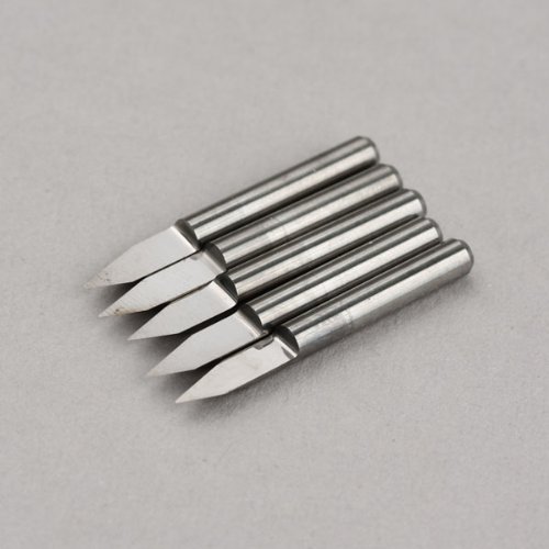 Autek 5 x Hartmetall PCB Gravieren CNC Fräser Bit Werkzeug 45° 0.2 mm J3.4502 - 2