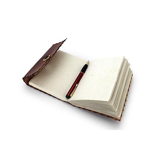 A P  Donovan - Notiz-Buch Leder - Block f  r Skizzen  leeres Buch Uni  Schule - Organizer - Reise-Tagebuch Leder - DIN A6
