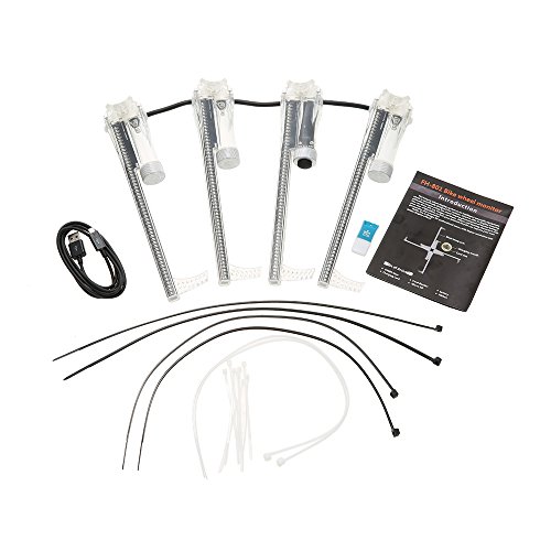 Lixada Fahrrad Smart Speiche Rad Licht/Fahrrad Rad Hub LEDs Licht, Voll Farbige/Wasserdicht/Unterstützung DIY Ihren Eigenen Text - 9