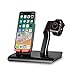 Produktbild Für Apple Watch Series 1/2/3 / iWatch 2in1 10W Ladehalter Pad Qi Kabelloses Ladegerät Dock Stand Ladegerät Telefon Ständer Lade Halter für Apple Watch iwatch