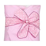 Baby Einschlagdecke Babyhörnchen Babydecke zum Einwickeln Wickeldecke Wattiert Babynest - 2