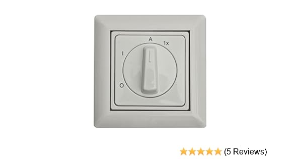 As 55 Rw R Arnold Schalter Multifunktionsschalter Fur Bewegungsmelder Reinweiss Mit Adapter Passend Fur Busch Jaeger Balance Si Und Viele 55mm Programme Amazon De Baumarkt