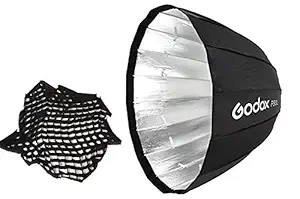 Godox P90L 90cm Deep Parabolic Softbox with Bowens Mount Adapter Ring (P90L with Grid)