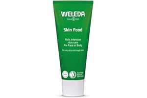 Weleda Skin Food, Dry Skin Moisturiser, Moisturising Cream & Primer, Face & Body, For Men & Women, Multiple Uses, 100% Certified Natural, Organic, 75ml