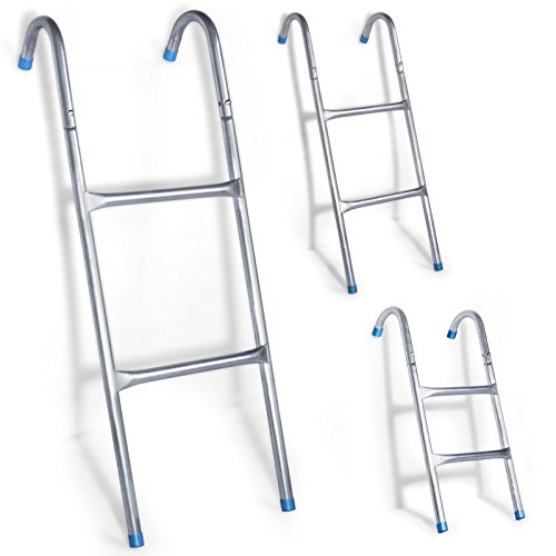 Physionics Trampolin Zubehör – Sicherheitsnetz Randabdeckung Wetterschutzplane Leiter Stange - 3