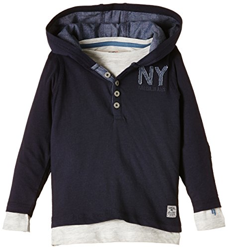 Garcia Kids Baby Boys Hoodie -  Blue - 4 Years