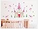 Wall Stickers Art Large Princess Fairy Castle Wall Stickers Wall Decals Kids Bedroom Nursery
