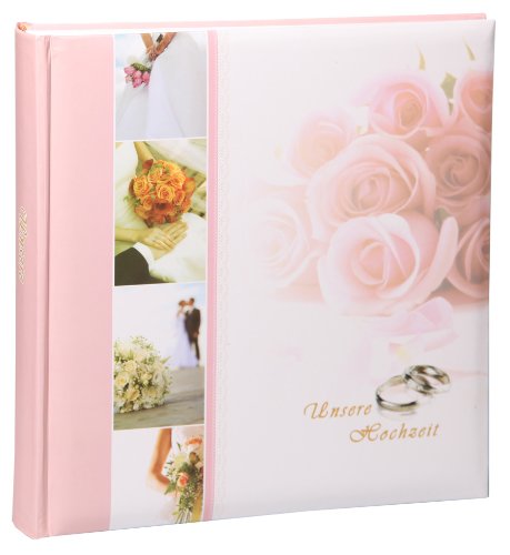 Ringe Hochzeit Fotoalbum in 30x30 cm 100 Seiten Foto Jumbo Album Hochzeitsalbum
