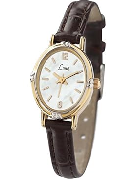 Limit 6980.35 Damen-Armbanduhr - Quarz - Analog - Armband Polyurethan schwarz