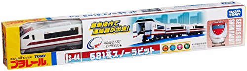S-44 Series 681 Snow Rabbit (Tomica PlaRail Model Train) [Toy]