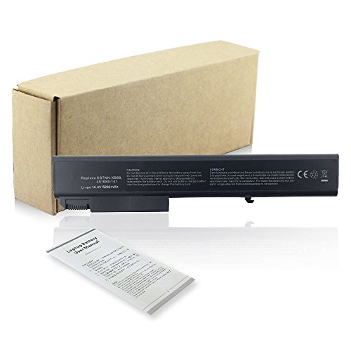 New Extended Replacement Laptop Battery compatible with EliteBook 8530p EliteBook 8530w EliteBook 8540p EliteBook 8540w EliteBook 8730p EliteBook 8730w EliteBook 8740w ProBook 6545b Li-ion 6 Cell 10.8v 5200mAh/56wh 12 month guarantee.