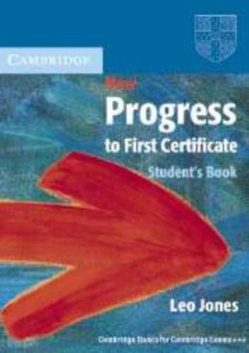 Book's Cover of New Progress to First Certificate Students book